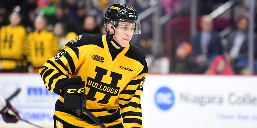 Hamilton Bulldogs NHL Prospects (2/8/20)