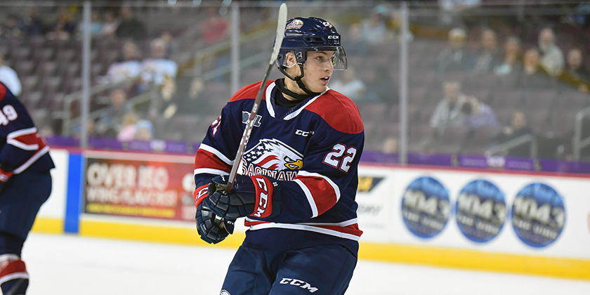 Saginaw Spirit NHL Prospects (3/7/2020)