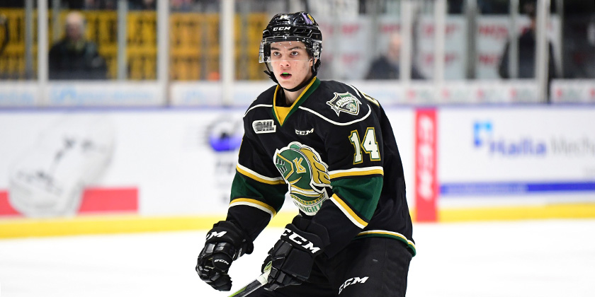 OHL – London Knights 2020 NHL Prospects vs Saginaw Spirit