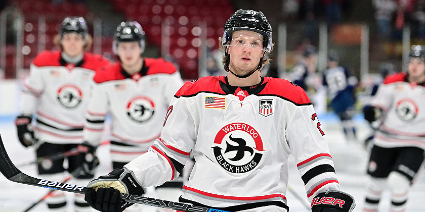 USHL: Omaha Lancers vs Waterloo Black Hawks. Top 12