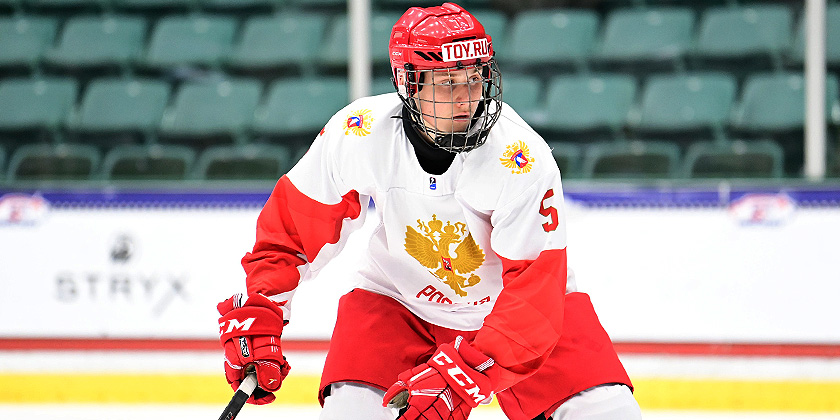 U18: Team Russia’s 2022 NHL Draft eligible defensemen