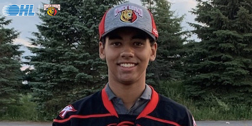 Owen Sound Signs Defenseman Taos Jordan