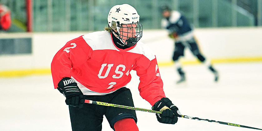 Team Wisconsin vs Shattuck-St. Mary’s Sabres U16 AAA. Two Games. 15 Players.