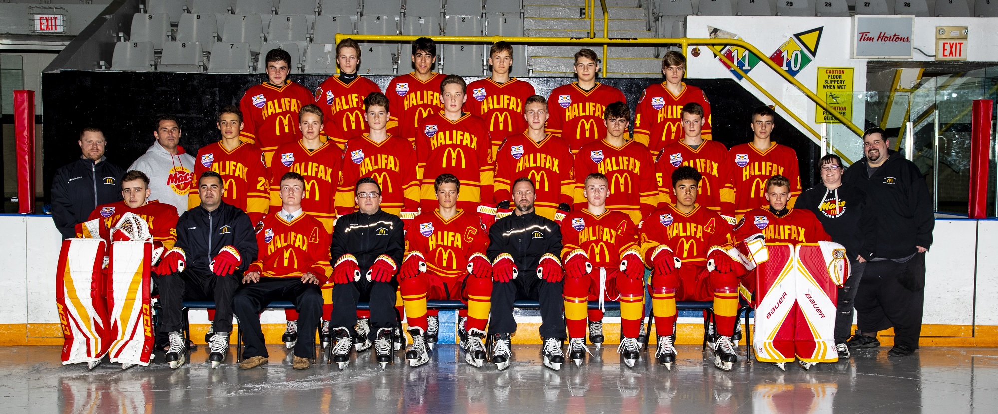 Nova Scotia U18: South Shore Mustangs vs Halifax McDonalds. Top 10