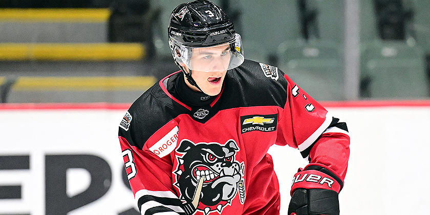 OHL:  Owen Sound (2) @ Barrie (1)
