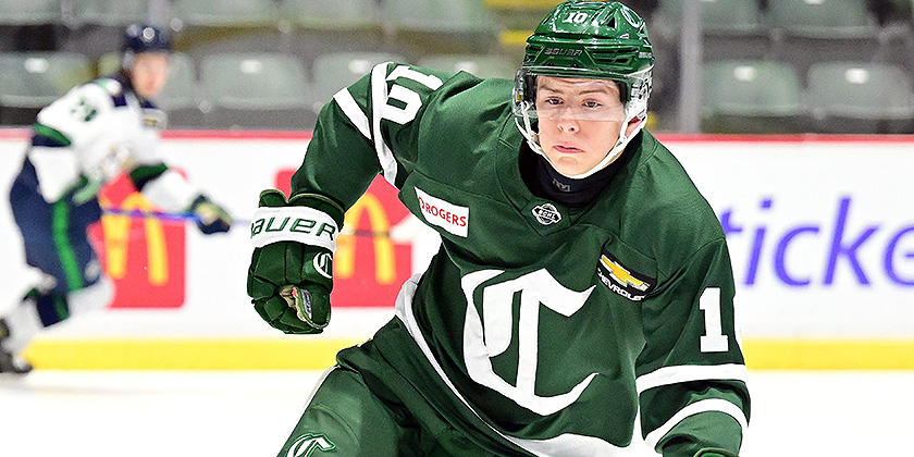 WHL:  Edmonton (2) @ Kelowna (5)