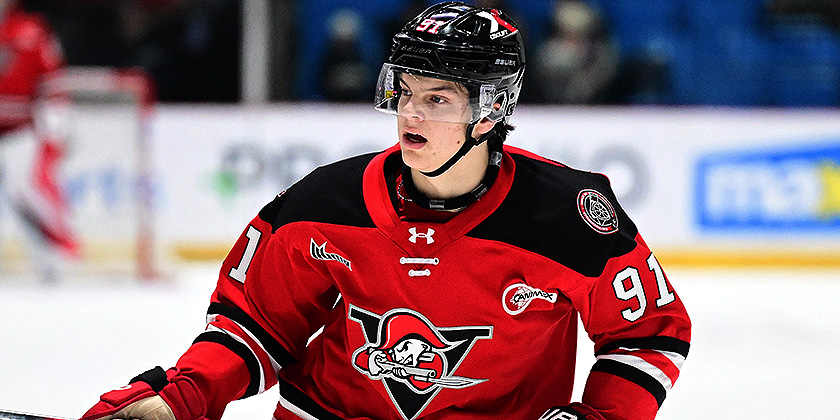 QMJHL:  Drummondville (9) @ Victoriaville (5)