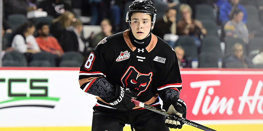 WHL:  Calgary (2) @ Kelowna (5)