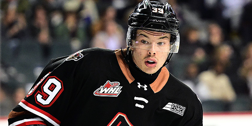 WHL:  Medicine Hat (3) @ Calgary (2)
