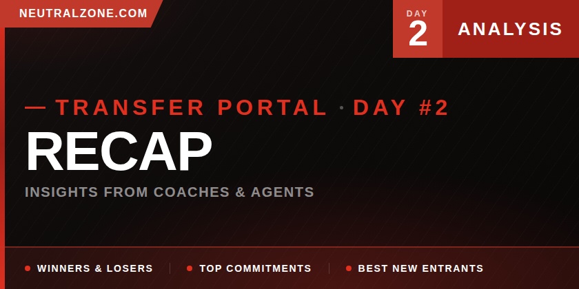 Transfer Portal Day #2 Recap